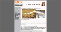 Desktop Screenshot of kicklighting.com